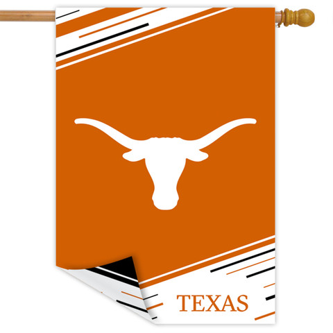 The University of Texas NCAA Licensed Double-Sided House Flag