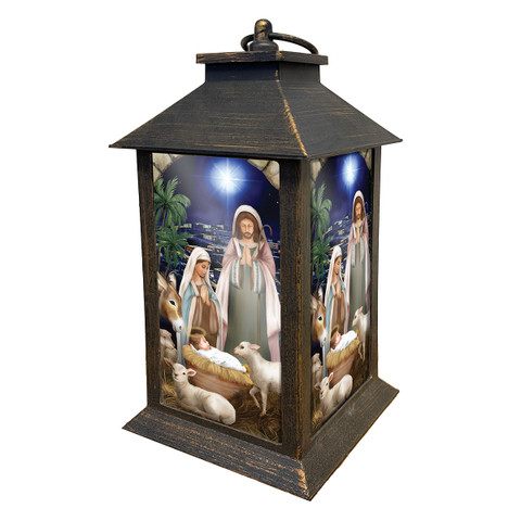 Away in a Manger Lantern