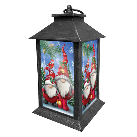 Winter Gnomes Lantern