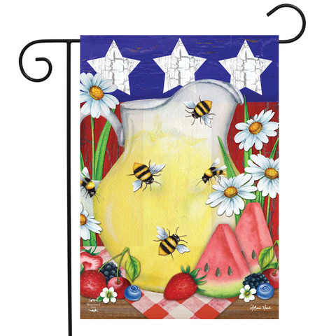 American Summer Garden Flag