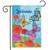 Butterflies in the Garden Welcome Garden Flag