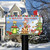Happy Holidays Dog Magnetic Mailbox Cover