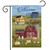 Spring Countryside Welcome Primitive Garden Flag