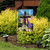 Briarwood Lane Easter Sunrise garden flag with colorful cross and holy spirit design outdoor decor.