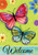 Spirited Butterflies Spring Garden Flag