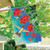 Hummingbirds Spring House Flag