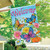 Spring Butterflies Welcome House Flag