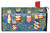 Briarwood Lane Patriotic Luminaries Summer Mailbox Cover with American flag and stars on mason jars.