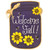 Briarwood Lane Welcome Y'all decorative jar sign with colorful flowers and insects for spring porch display.