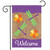 Dragonflies Burlap Spring Garden Flag