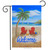 Beach Summer Garden Flag