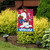 Festive Fido Patriotic Garden Flag