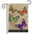 Butterflies in Flight Spring Burlap Garden Flag