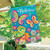 Butterfly Garden Welcome Spring House Flag