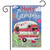 Camping Weather Summer Garden Flag