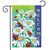 Briarwood Lane Ladybugs Spring Garden Flag with colorful daisies and ladybugs on a cheerful springtime display.