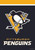 Briarwood Lane Pittsburgh Penguins NHL licensed garden flag with penguin logo on dark background.