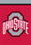 Ohio State Buckeyes NCAA Licensed Garden Flag by Briarwood Lane, official college sports banner display.