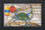 Briarwood Lane Blue Crab Bushel Summer Doormat with colorful buoy and net design on wooden background.