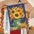 Fall Mason Jar Sunflowers House Flag