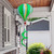 Green Striped Deluxe Hot Air Balloon Wind Twister