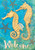 Seahorse Welcome Summer House Flag