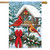 Cardinals Christmas Feast House Flag