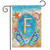 Summer Monogram Letter F Garden Flag