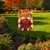 Turkey Applique Garden Flag