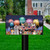 Briarwood Lane Patriotic Pups Fourth of July Magnetic Mailbox Cover with dogs and American stars.