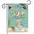 Coastal Mason Jar Garden Flag