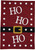 Ho Ho Ho Christmas Burlap Garden Flag
