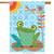 Frog Summer House Flag