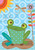 Frog Summer House Flag