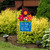 Flower Pot Applique Spring Garden Flag