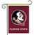 Briarwood Lane Florida State Seminoles NCAA Licensed small garden flag with official team logo and colors.