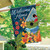 Birdhouse & Berries Welcome Spring House Flag