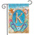 Summer Monogram Letter K Garden Flag