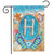 Summer Monogram Letter H Garden Flag