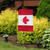 Canada Applique & Embroidered Garden Flag