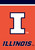 Illinois Fighting Illini NCAA Licensed Garden Flag