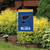 Briarwood Lane St. Louis Blues NHL licensed garden flag, blue with yellow and white details.