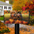 Briarwood Lane Harvest Turkey Fall Mailbox Cover, colorful printed decorative design with autumn theme.