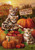 Fall Kittens Pumpkins House Flag