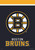 Briarwood Lane Boston Bruins NHL licensed garden flag with yellow and black logo design.