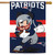 New England Patriots NFL Mickey Mouse Football House Flag