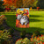 Briarwood Lane Fall Cats Floral Garden Flag with colorful cats and flowers on a small decorative flag.
