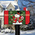 Snowman and Birdhouse Winter Mailbox Cover