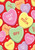 Candy Hearts Valentine's Day Garden Flag