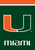 Miami Hurricanes NCAA Licensed Garden Flag